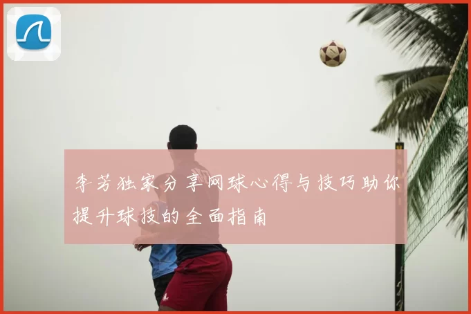 李芳独家分享网球心得与技巧助你提升球技的全面指南