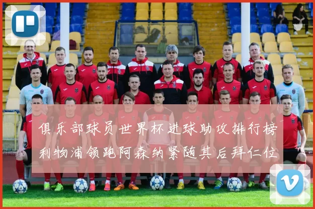 俱乐部球员世界杯进球助攻排行榜利物浦领跑阿森纳紧随其后拜仁位列第三