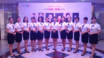 他们是认真培训、服务满分的福田文化志愿礼仪服务队